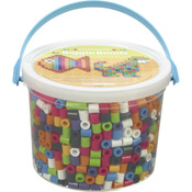 Assorted Colors - Perler BIGGIE Fun Fusion Fuse Bead Bucket