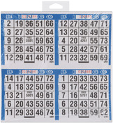 500 Games - Bingo Game Sheets 8"X8" 125/Pkg