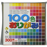 100 Colors - Origami Paper 3"X3" 300/Pkg