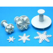 Snowflake - Plunger Cutters 3/Pkg