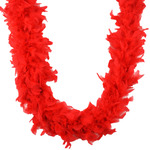 Red - Chandelle Feather Boa 72"