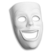 Happy Face - Plastic Mask
