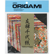Yuzen Washi Chiyogami - Origami Paper 4"X4" 40 Sheets