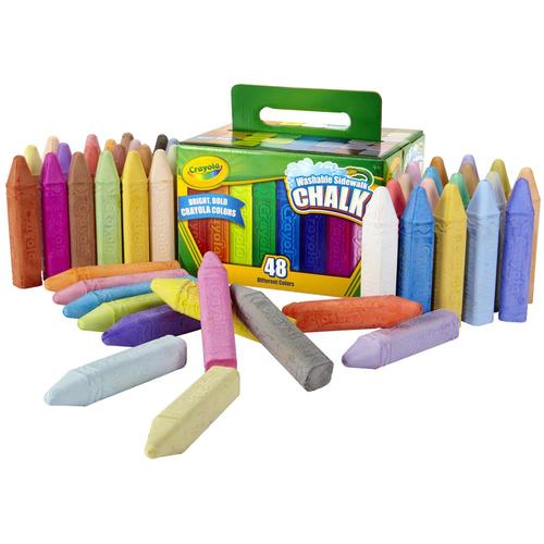 Crayola > Crayola Washable Sidewalk Chalk 48pc: A Cherry On Top