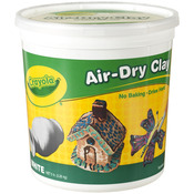 White - Crayola Air-Dry Clay 5lb