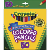 Crayola Colored Pencils - 50/pkg
