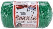 Bonnie Macrame Craft Cord 6mm X 100yd - Kelly