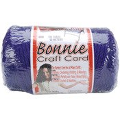 Purple - Bonnie Macrame Craft Cord 6mm X 100yd