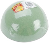 Green - Dry Foam Half Ball 6"X3" 1/Pkg