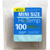 High Temp Mini Glue Sticks, .28"X4" 100/Pkg