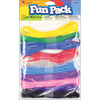 Assorted Colors - Fun Pack Plastic Craft Lace 80 yd/Pkg