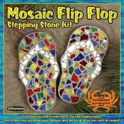 Flip Flop - Mosiac Stepping Stone Kit