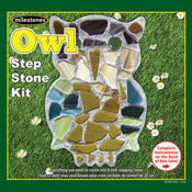 Owl - Mosaic Stepping Stone Kit