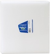 White - Styrofoam Block 12"X12"X1" 1/Pkg