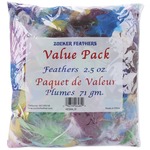 Assorted - Value Pack Feathers 2.5 Ounces