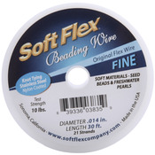 Satin Silver - Soft Flex Wire 21-Strand .014" Diameter 30'/Pkg