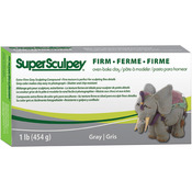 Gray - Super Sculpey Firm Oven Bake Clay