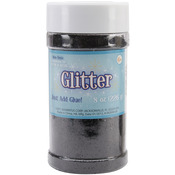 Black - Metallic Glitter 8 Ounces
