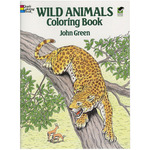 Wild Animals Coloring Book - Dover Publications