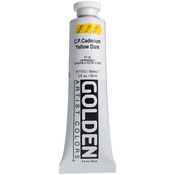 Cadmium Yellow Dark - Golden Heavy Body Acrylic 2oz