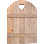 Wood - Mini Garden Fairy Door 6"X4"