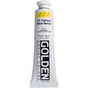 Cadmium Yellow Medium - Golden Heavy Body Acrylic 2oz
