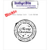 Merry Christmas Circle - IndigoBlu Cling Mounted Stamp