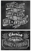 Live To Love Chalk Talk Stickers - Mrs. Grossman's