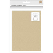 Kraft - American Crafts A7 Envelopes (5.25"X7.25") 25/Pkg