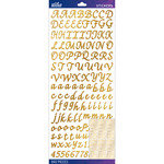 Gold Foil Script - Sticko Alphabet Stickers