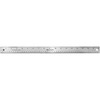 Stainless Steel Ruler 18" English/Metric