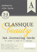 Classique: Beauty Authentic Life Cards - Authentique