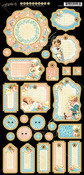 Precious Memories Journaling Chipboard - Graphic 45
