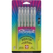 Clear - Gelly Roll Stardust Pens 6/Pkg