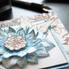 Turquoise Metallic 3D Stamp and Paper Paint - Viva Decor