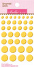 Bell Pepper Dots - Enamel Stickers 3"X4.75"