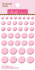 Cotton Candy Dots - Enamel Stickers 3"X4.75"