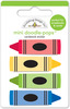 Colorful Crayons Doodlepops - Doodlebug