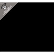Black - Colorbok Fabric Post Bound Album 12"X12"