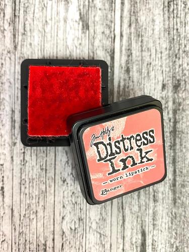 Ranger, Tim Holtz, Distress Ink, Mini Ink Pad, Candied Apple Ink Pad, Red Ink  Pad, Bright Red Ink Pad. Lipstick Red Ink Pad, Stackable 