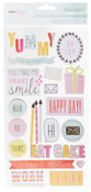 Gold Foil Phrase & Accent Thickers - Dear Lizzy