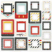 Say Cheese Chipboard Frames - Simple Stories