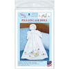 Fluttering Butterflies - Stamped White Pillowcase Doll Kit