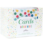 Birthday Wishes - Pebbles A2 Cards & Envelopes (4.25"X5.5") 40/Pkg