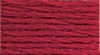 DMC 498 Dark Red - Pearl Cotton Skein Size 3 16.4yd