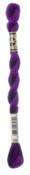 DMC 550 Very Dark Violet - Pearl Cotton Skein Size 3 16.4yd