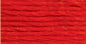 Bright Orange-Red - DMC Pearl Cotton Skein Size 3 16.4yd