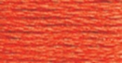 Bright Orange - DMC Pearl Cotton Skein Size 3 16.4yd
