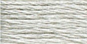 Very Light Pearl Grey - DMC Pearl Cotton Skein Size 3 16.4yd