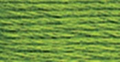 Medium Parrot Green - DMC Pearl Cotton Skein Size 3 16.4yd